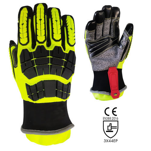 EN13594:2015 Anti Slash Cut Resistant Work Gloves For Rescue