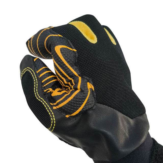 PU Vibration Resistant Gloves EN ISO 10819 : 2013 / A1 : 2019 For Drilling Equipment